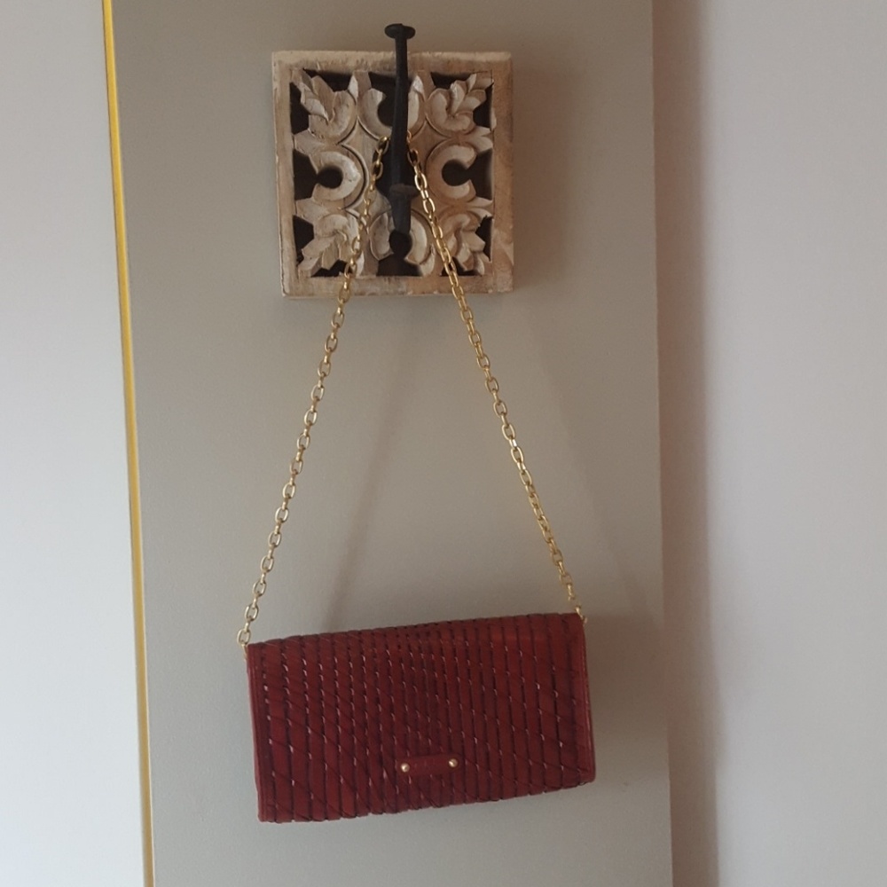 Red Cole Haan Clutch